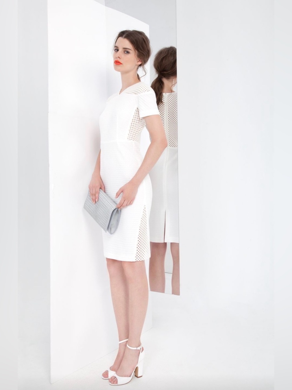 USE Unused Knee Length Dress (38 EU) Archive Collection